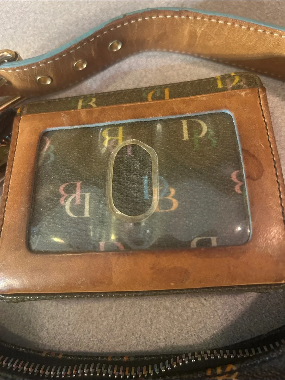 Dooney & Bourke Signature Hobo Bag and Wallet